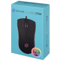 Мышь Oklick 375M (черный) фото 4